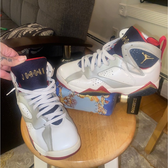 *RESTORED* Jordan Retro Olympic 7 (sz 4.5Y) - Picture 6 of 6